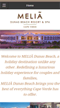 Mobile Screenshot of dunasbeachresort.com